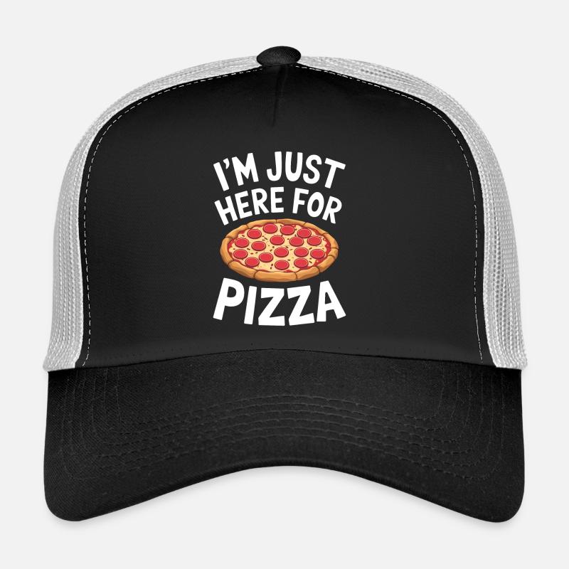 Pizza Spruch Witz Pizzeria Lustiges Pizza Geschenk Trucker Cap