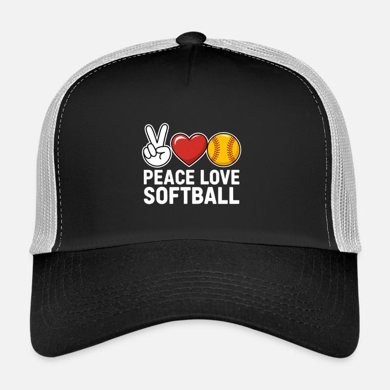 Softball Spruch Softball Lustig eSoftball Geschenk Trucker Cap