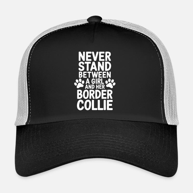 Border Collie Spruch Lustig Border Collie Geschenk Trucker Cap