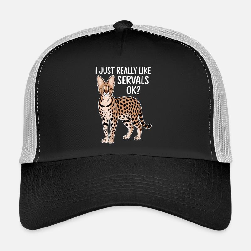 Savannah Katze Spruch Witz Savannah Katze Geschenk Trucker Cap