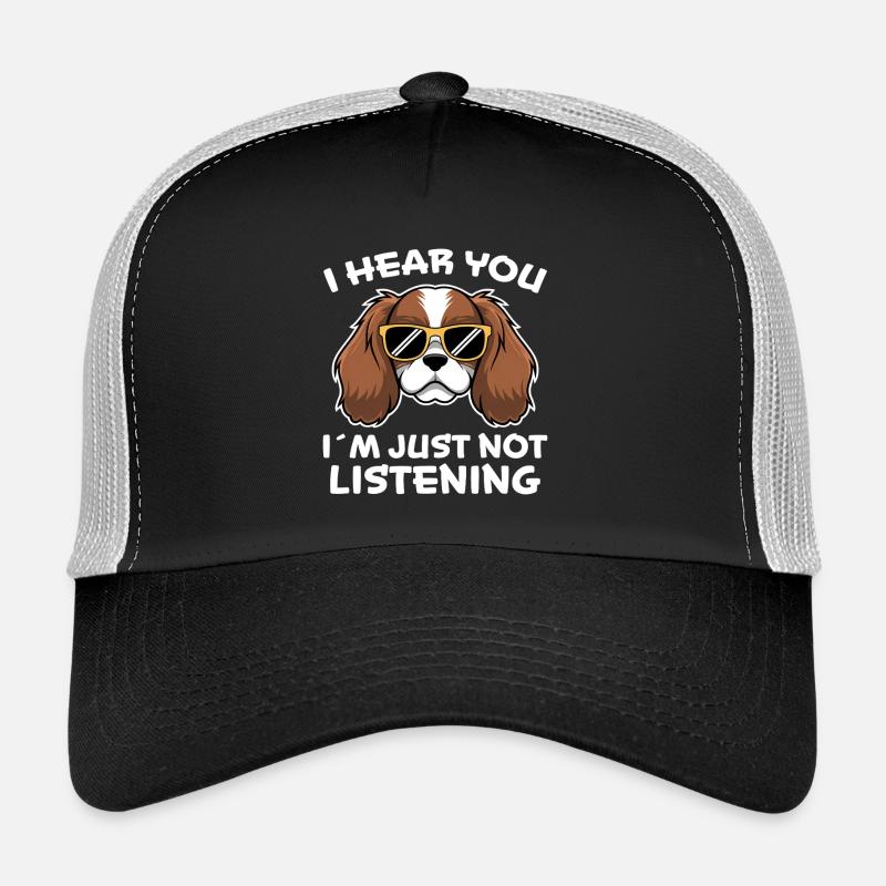 Cavalier King Charles Spaniel Dire Chien Cadeau Casquette trucker 