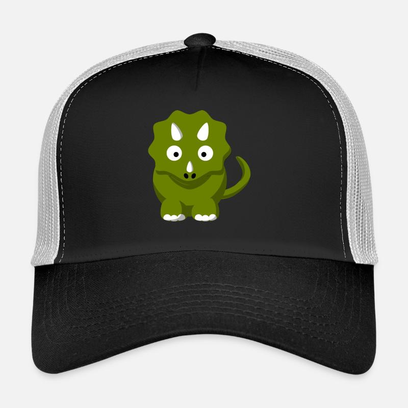 Dinosaurier Comic Triceratops Trucker Cap