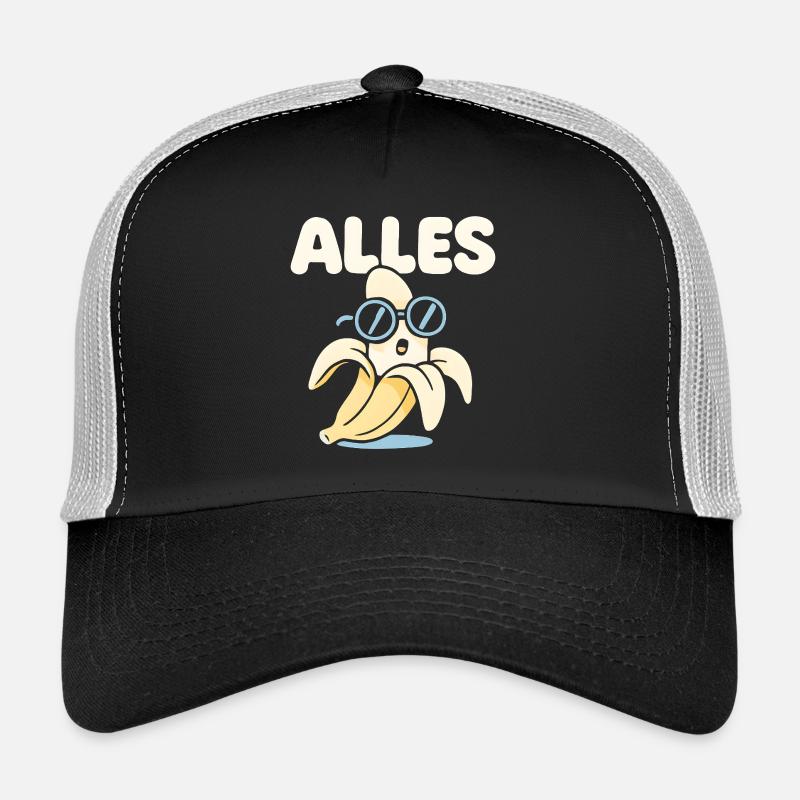 Lustiger Spruch Witzig Alles Banane Geschenkidee Trucker Cap