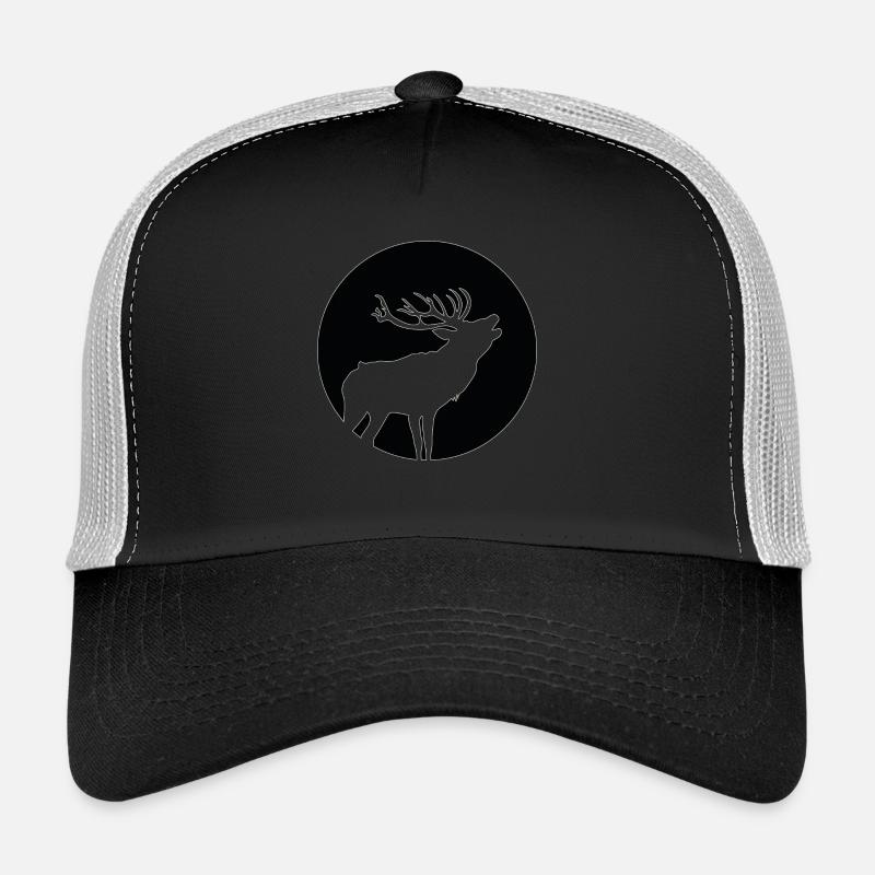 Deer in the open air forest hunter wild gift Trucker Cap