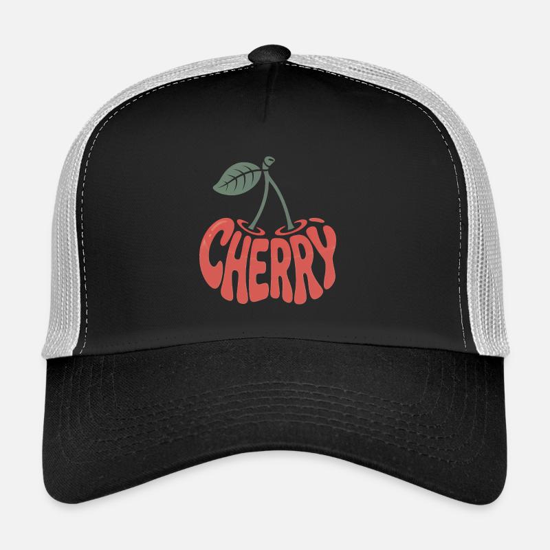 Cherry - Cool Fruit Logo Trucker Cap