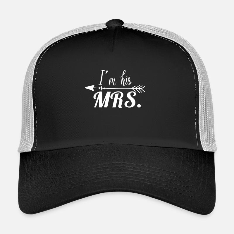 im_his_mrs_arrow_1 - Trucker Cap - Schwarz/Steingrau
