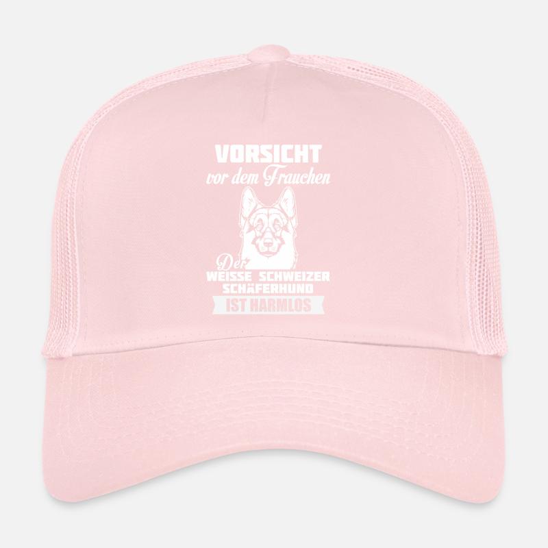 Berger Suisse blanc - attention Casquette trucker 