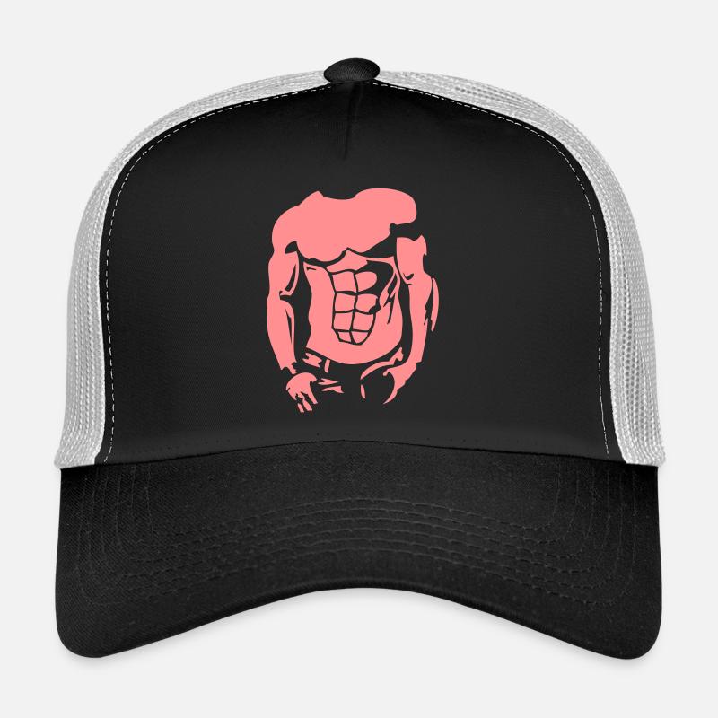 corps muscle2 Casquette trucker 