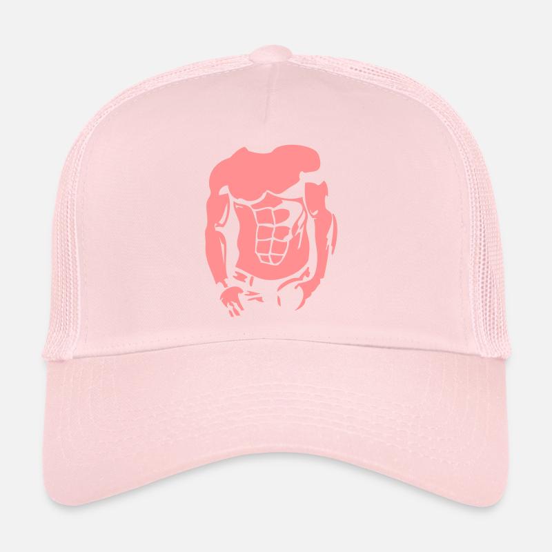corps muscle2 Casquette trucker 