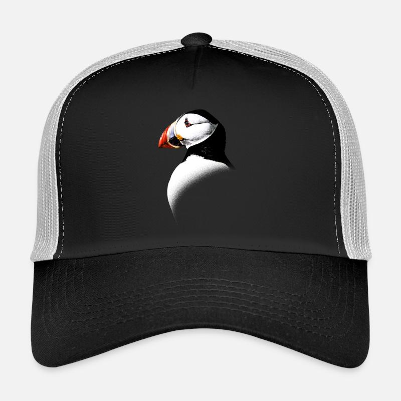 Atlantic Puffin - Trucker Cap - black/stone grey