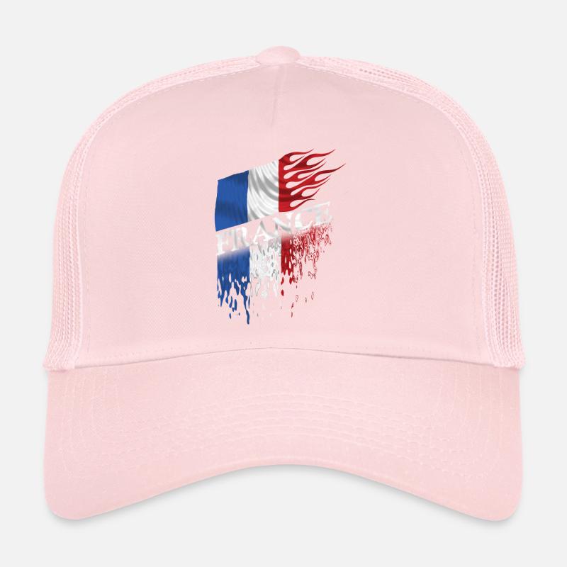 Frankreichflagge Trucker Cap