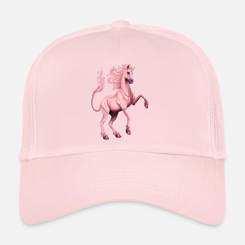 licorne rose Casquette trucker 