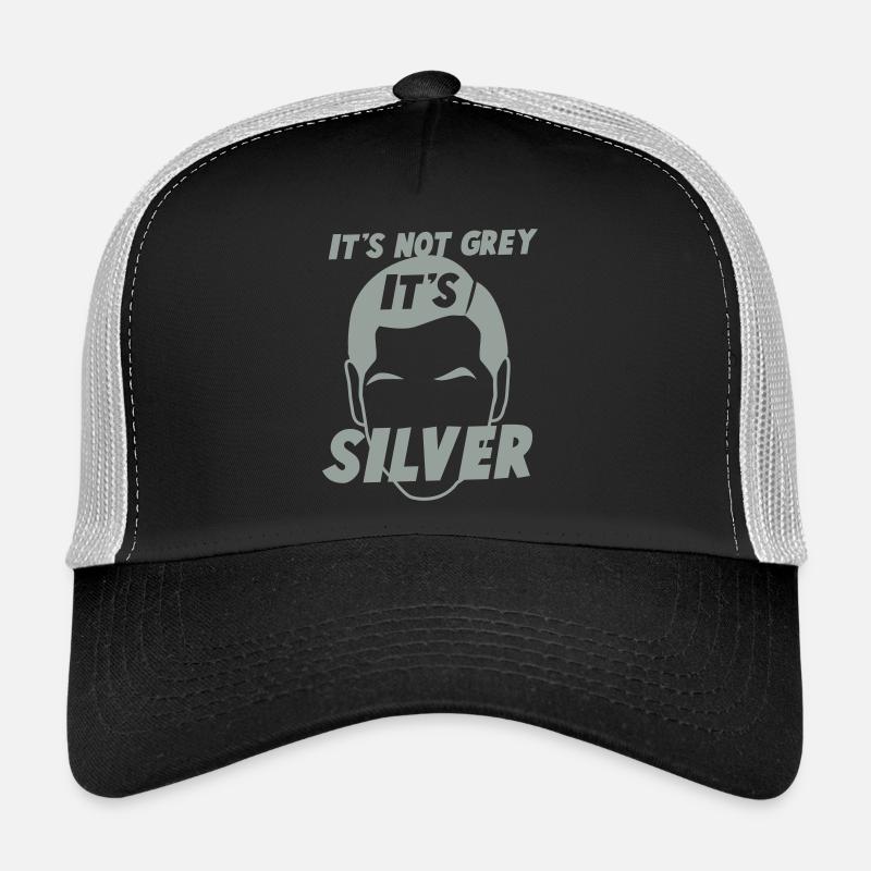 Es ist nicht GREY SILVER es ist Fox mann dad Trucker Cap