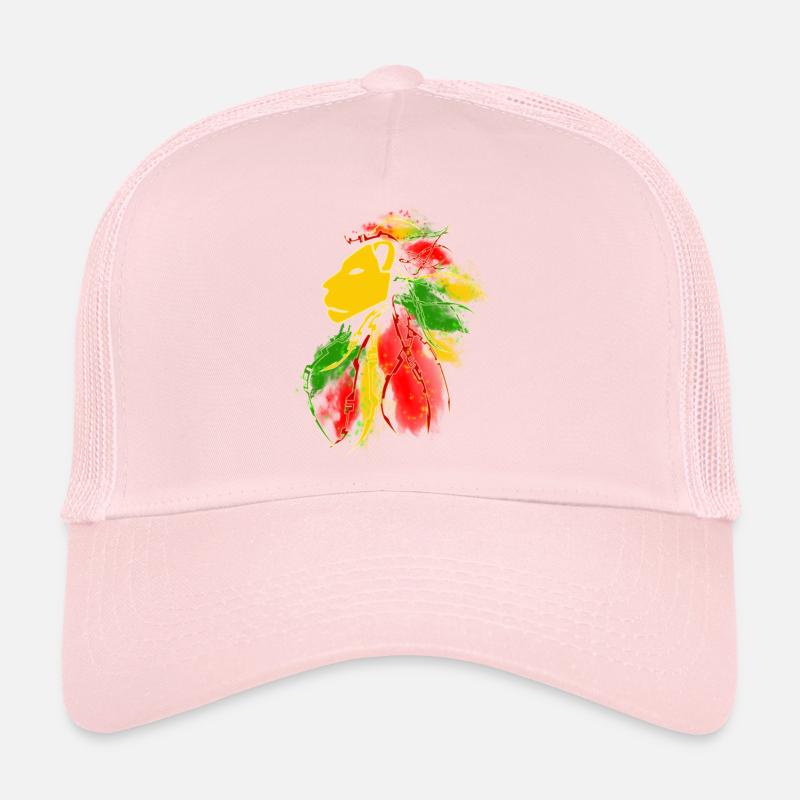 lion_rasta_dread Casquette trucker 
