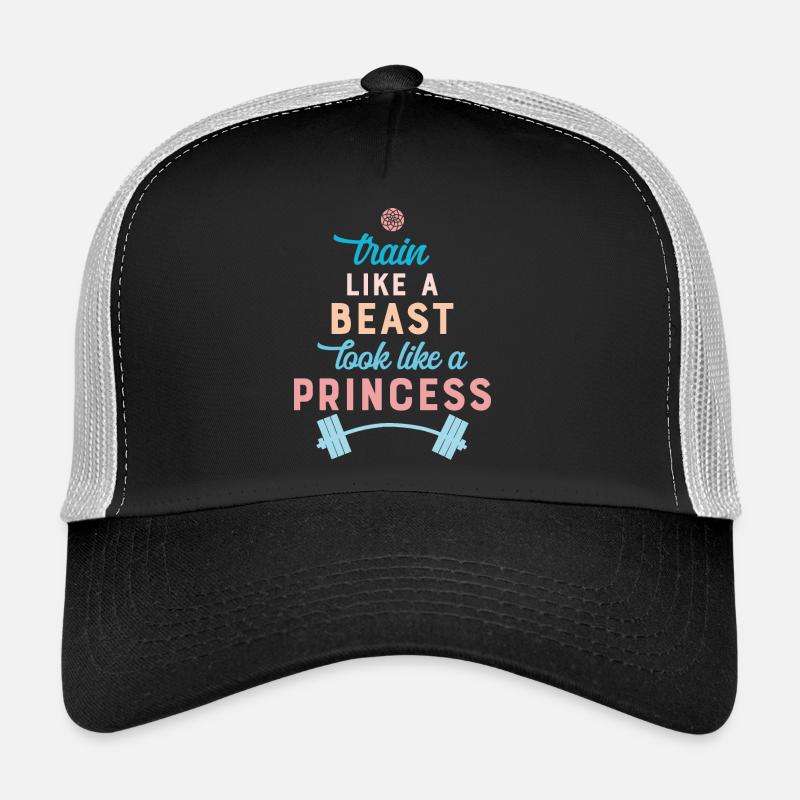 Fitness - Trucker Cap - Schwarz/Steingrau