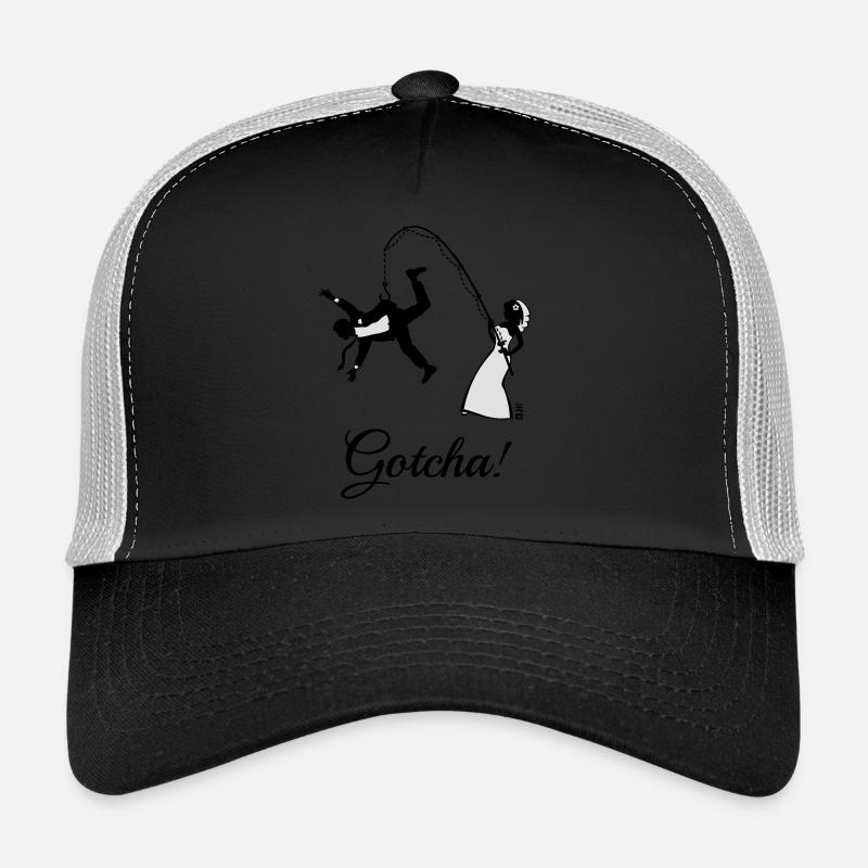 Gotcha! (Épouse Angelt Mari / JGA) Casquette trucker 