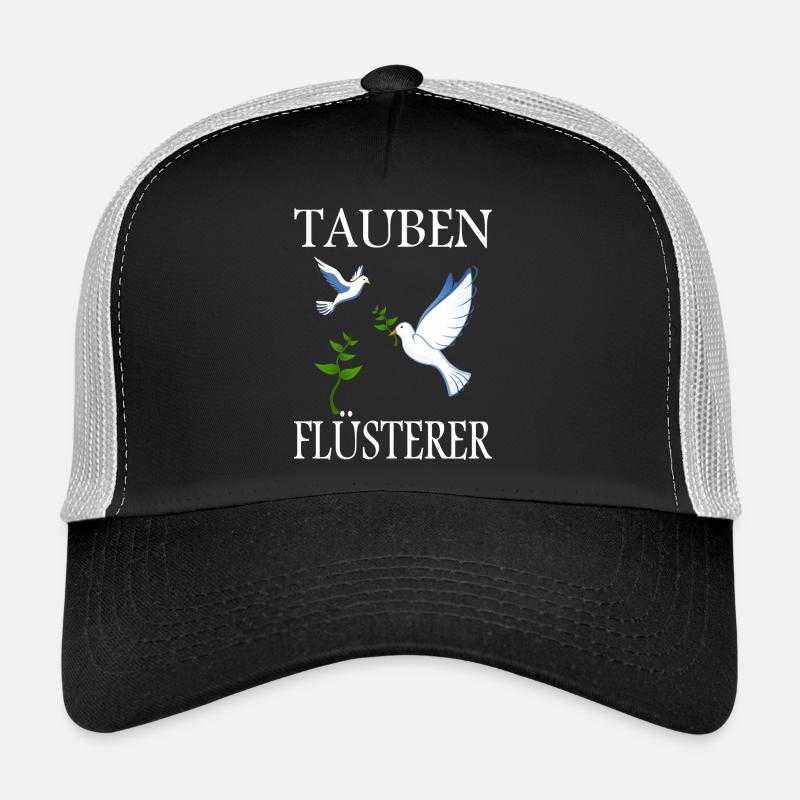 Tauben Flüsterer - Trucker Cap - Schwarz/Steingrau