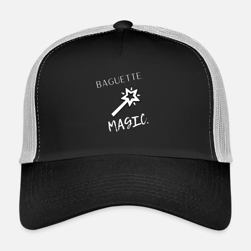 Baguette Magic - Casquette trucker  - noir/gris pierre