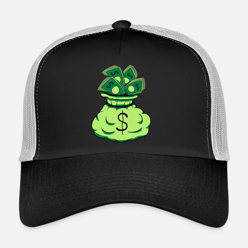 Billets de sac d’argent Casquette trucker 