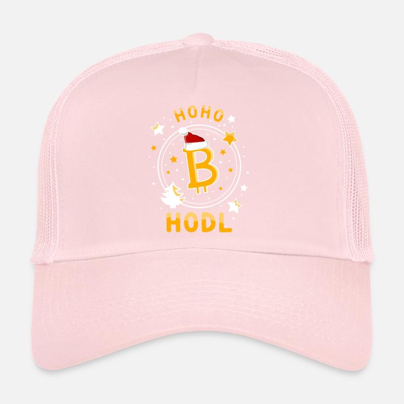 Bitcoin pour Noël Hoho Hodl BTC Casquette trucker 