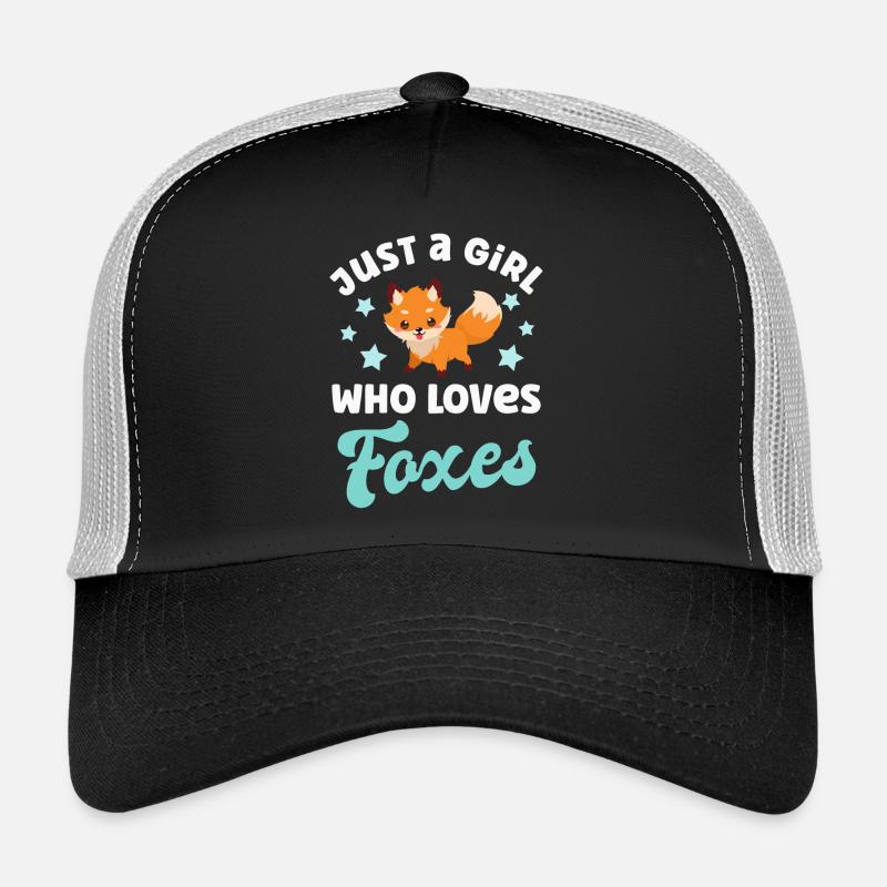 Renards renards - Casquette trucker  - noir/gris pierre