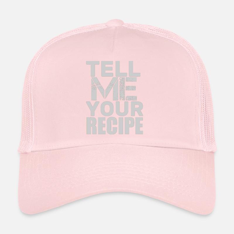 Raconter la recette Casquette trucker 