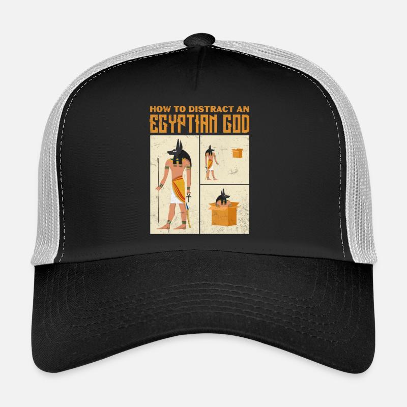 Comment distraire un dieu égyptien Design Casquette trucker 