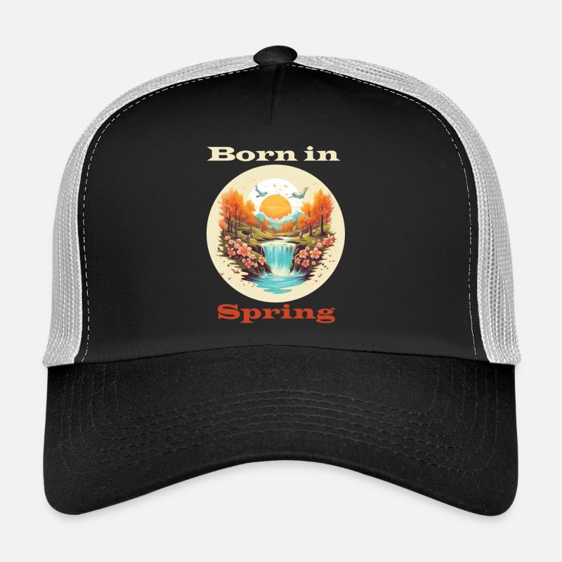 Born in Spring Trucker Cap