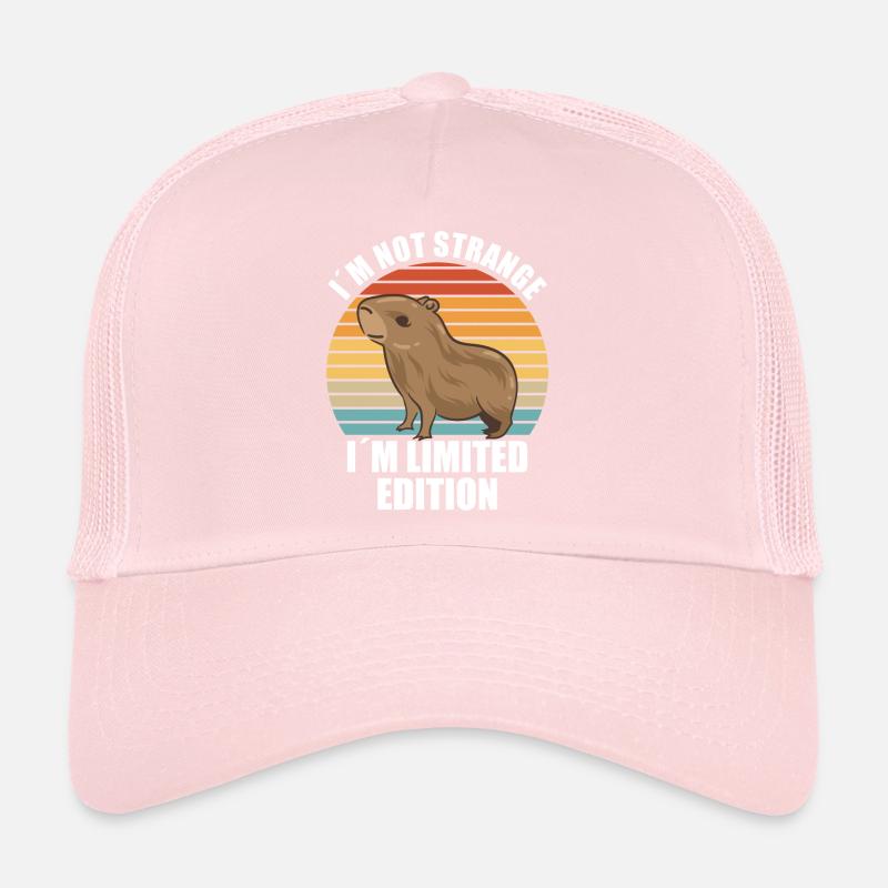 Capybara Zootier Design Trucker Cap