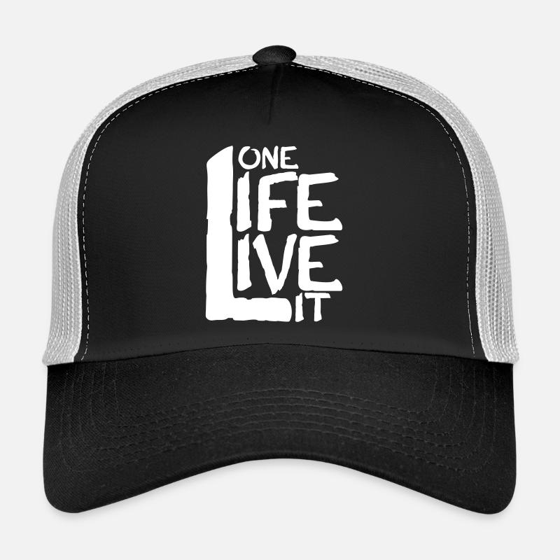 Shooter or 4x4 One Life Live It Trucker Cap