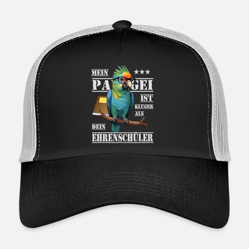 Mon perroquet est plus intelligent... Casquette trucker 