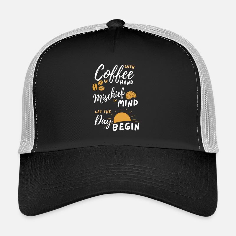 Début du lever du soleil Casquette trucker 