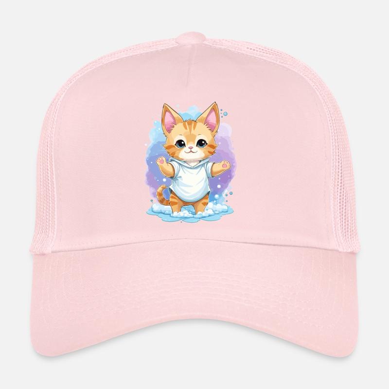 Mignon bébé chat Casquette trucker 