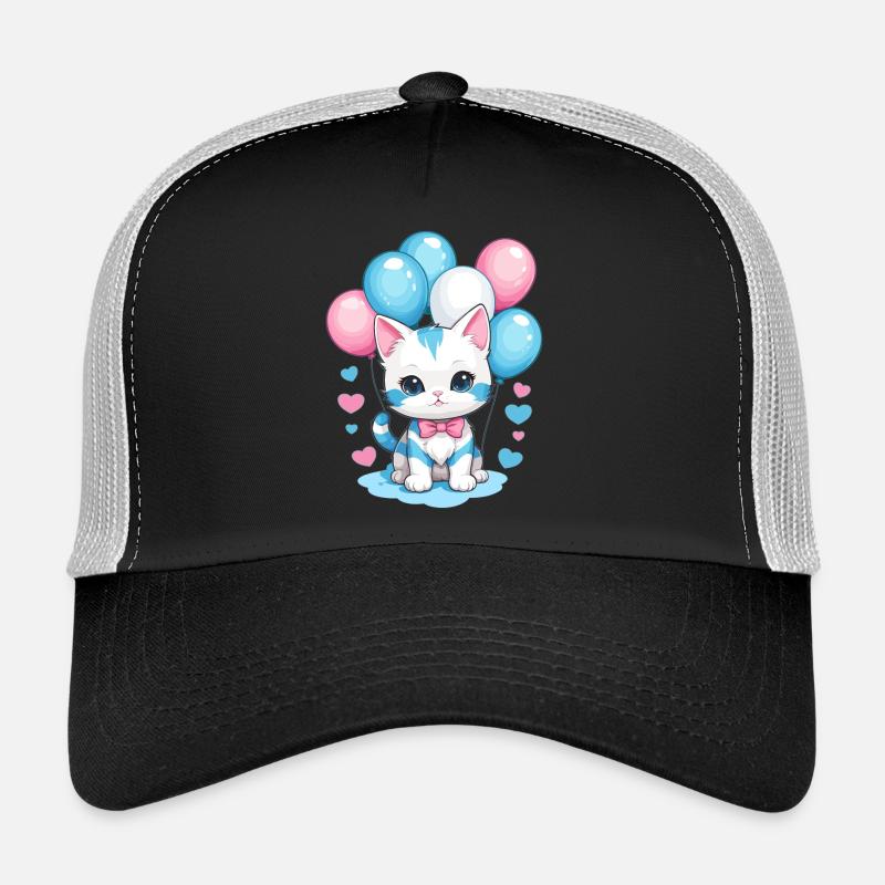 Mignon bébé chat Casquette trucker 