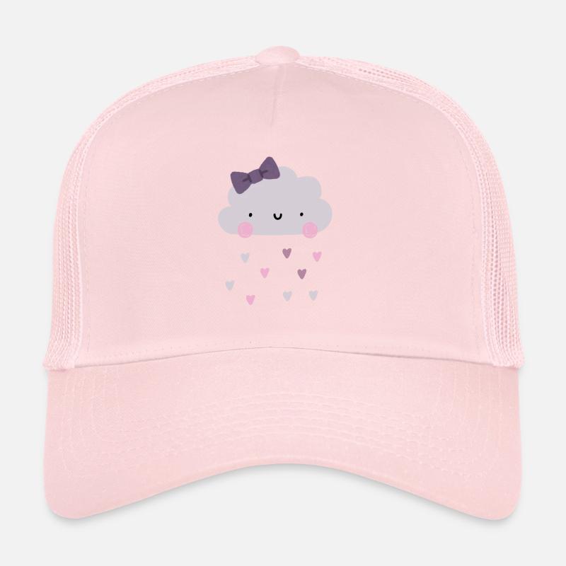 Love Cloud - Hearts - Rain Trucker Cap