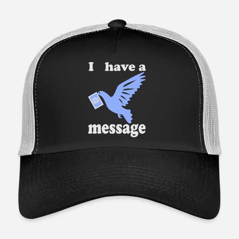 Friedenstaube Vogel Trucker Cap
