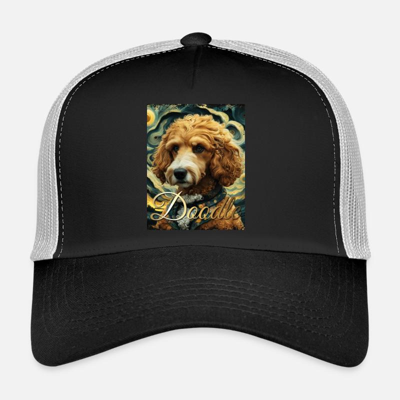 Doodle doré Casquette trucker 