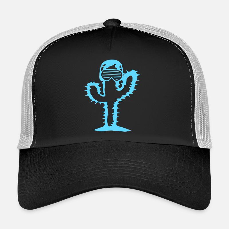 DJ Cactus Desert Plant Cacti Spines Party Fun Trucker Cap
