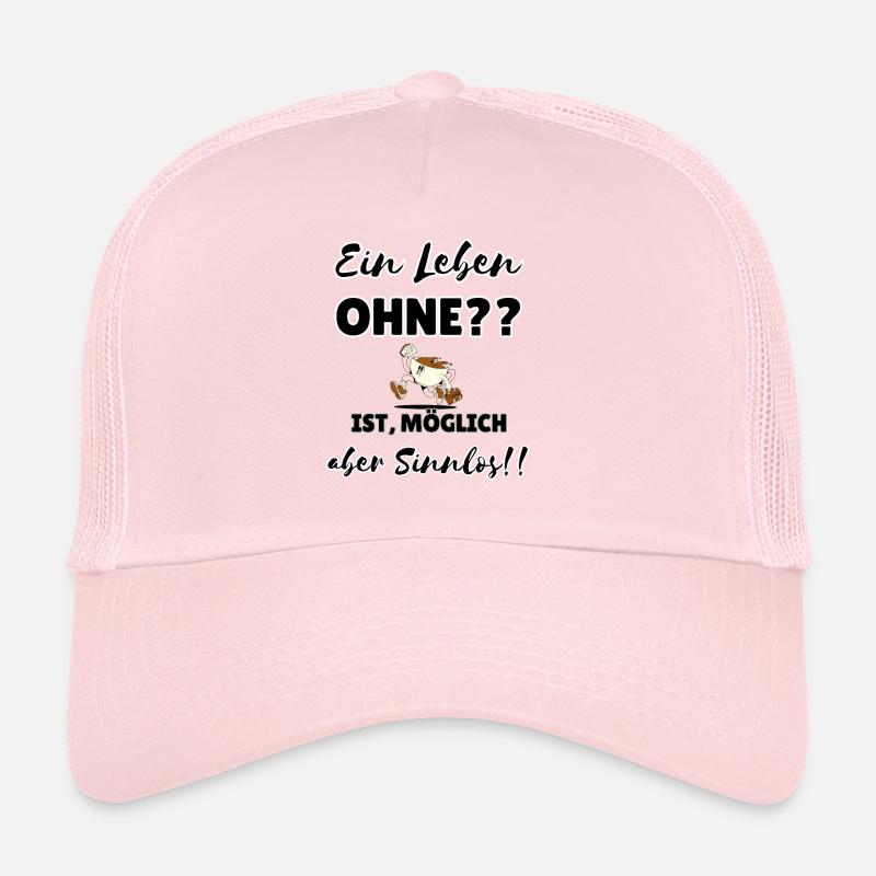 "Pointless without coffee" Trucker Cap