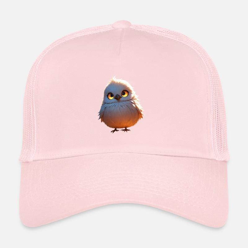 oiseau de dessin animé mignon Casquette trucker 