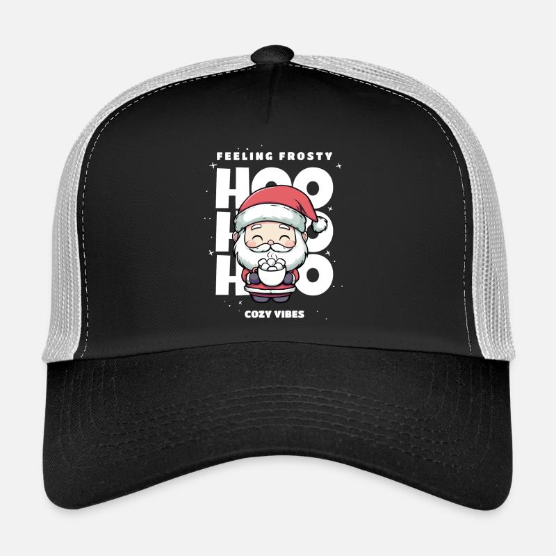 Pull de Noël - Père Noël, Cadeau Casquette trucker