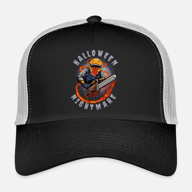 HALLOWEEN NIGHTMARE !! - Trucker Cap - black/stone grey