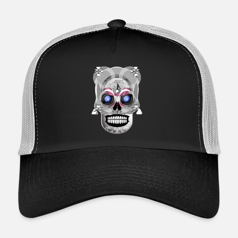 Schädel 3 Trucker Cap