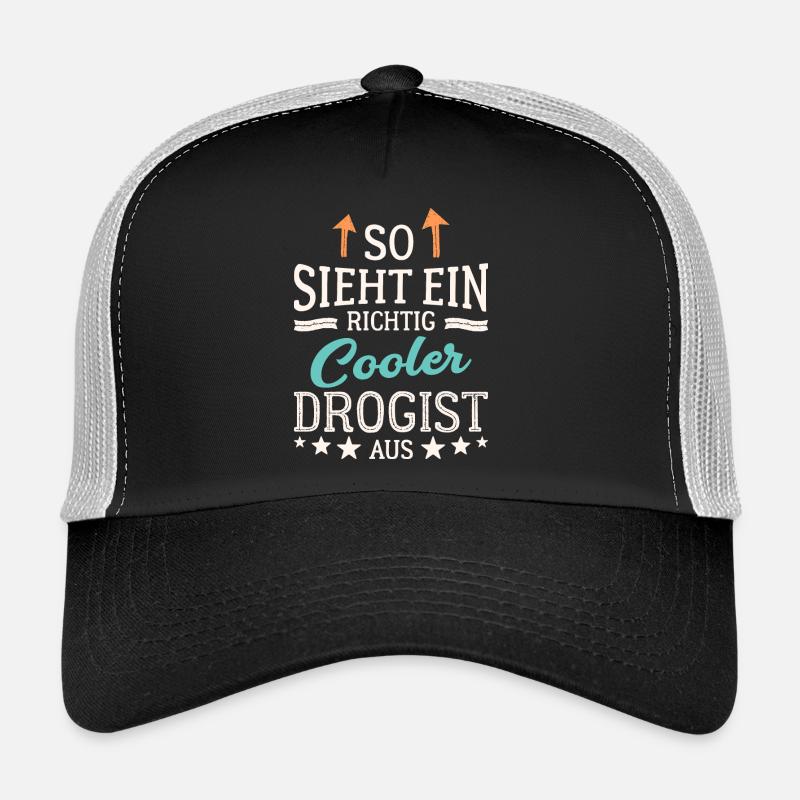 So sieht ein richtig cooler Drogist aus Trucker Cap