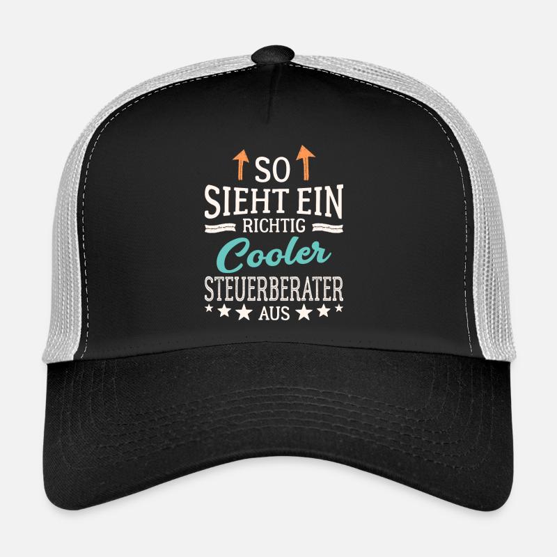So sieht ein richtig cooler Steuerberater aus Trucker Cap