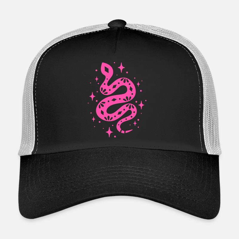 Serpent parmi les étoiles Casquette trucker 