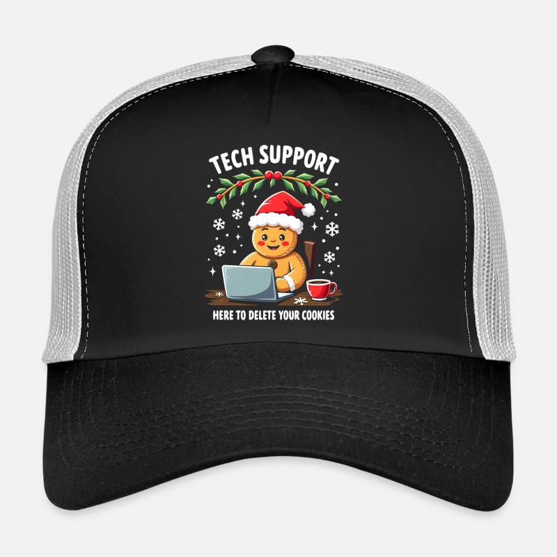 Support technique, je suis là pour supprimer vos cookies Casquette trucker 