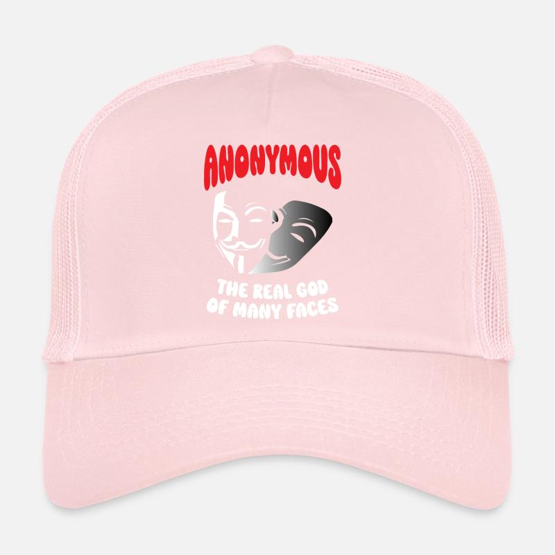 Anonyme Le vrai Dieu aux multiples visages Casquette trucker 