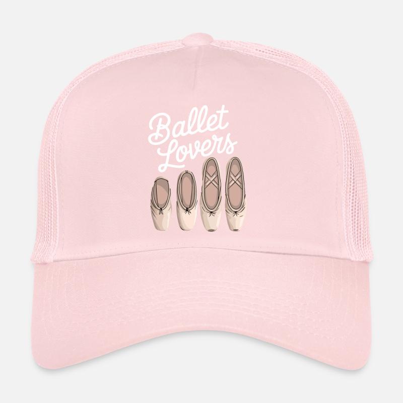 Ballet Lovers Five Slippers Trucker Cap