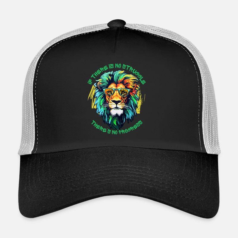 If there Is No Struggle - There Is No Progress Trucker Cap